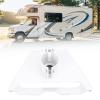 39mm / 1.54in Plastic Pipe Adapter for Gen 3 Pipe Adapter 39mm Plastic Stable Support Precise Fit Pole Mounting Kit for V3 Dish Antenna (White) view 2
