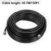 UHF Male PL-259 to UHF Male PL-259 Low Loss RG213 Coax Jumper Cable 45.7M/150Ft YENCONG864 view 2