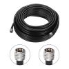 UHF Male PL-259 to UHF Male PL-259 Low Loss RG213 Coax Jumper Cable 45.7M/150Ft YENCONG864 view 4