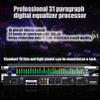 KJLYLPP Audio Equalizer Eq, Dual Channel 31 Band Equalizer Hd LCD Display Delicate Processing Procesador De Audio 10 Modes Can Be Saved Stereo Graphic Equalizer view 4