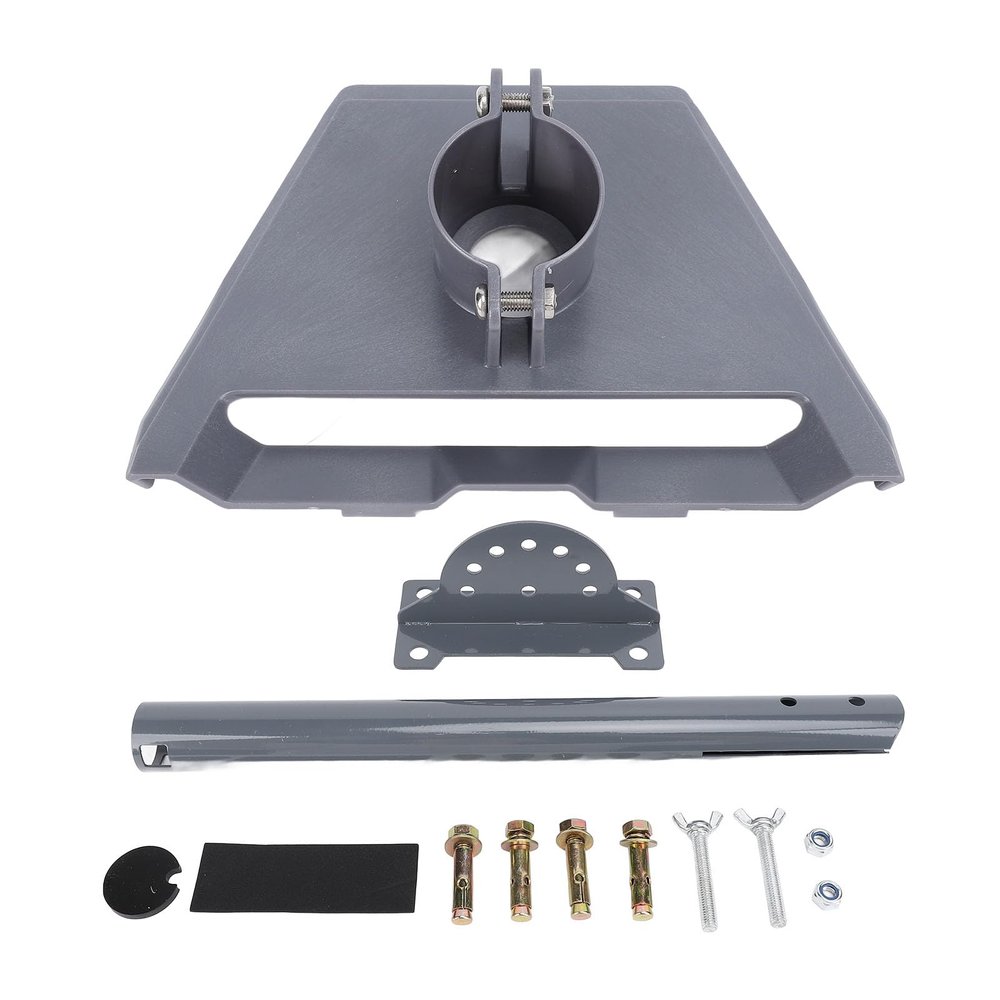 aqxreight Roof Mounting Kit for Gen 3 Heavy Duty Metal Plastic Satellite Internet Adjustable Pivot Roof Mount Kit Fit for RV Yacht Campers Roof (Gray)