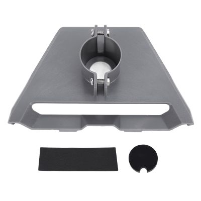 39mm / 1.54in Plastic Pipe Adapter for Gen 3 Pipe Adapter 39mm Plastic Stable Support Precise Fit Pole Mounting Kit for V3 Dish Antenna (Grey)