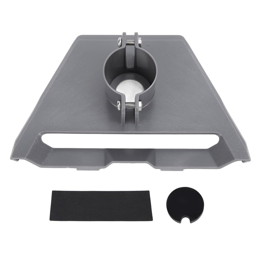 39mm / 1.54in Plastic Pipe Adapter for Gen 3 Pipe Adapter 39mm Plastic Stable Support Precise Fit Pole Mounting Kit for V3 Dish Antenna (Grey)