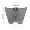 39mm / 1.54in Plastic Pipe Adapter for Gen 3 Pipe Adapter 39mm Plastic Stable Support Precise Fit Pole Mounting Kit for V3 Dish Antenna (Grey) view 3