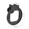 Andoer 67mm Phone Filter Mount Threaded Lens Filter Clip Full Metal with Cold Shoe Mount Replacement for iPhone 15/14/13/12 view 2