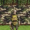 CORFOTO 10x8ft Camouflage Pattern Backdrop Soldier Army Green Military Photo Backdrop Camo Background for Army Theme Deocr Welcome Soldier Party Decorations Camo Photo Booth Props Wallpaper view 3