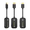 EZCast Pocket Prime Wireless HDMI  1 Transmitter & 2 Receivers | Plug & Play, Wi-Fi 5GHz, Portable HDMI Extender for Laptop, TV, Projector & Gaming  262FT Range, 1080P Output view 1