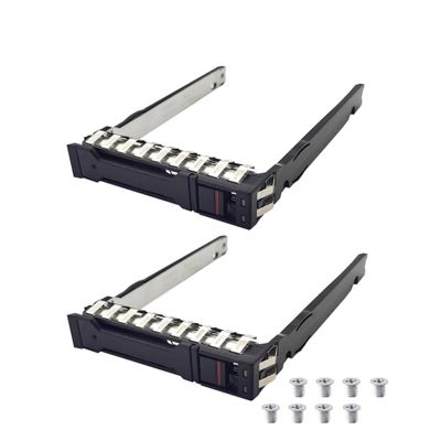 Lot of 2pcs 2.5 Drive Caddy Tray P22892 P22892-001 for HP G10 Gen10 Plus V2 G11 Server DL20 DL360 DL365 DL380 DL385 DL325 by BTHEBKRS