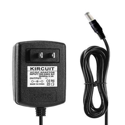 Kircuit 24V AC/DC Adapter Compatible with Mikrotik CRS309-1G-8S+in Switch RouterBoard hEX RB750Gr3 RBGPOE POE Injector Ethernet Gigabit Router DC24V 0.38A 8V-30V 12V-57V Power Supply Cord Charger PSU