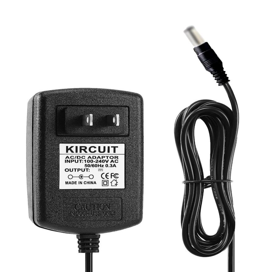 Kircuit 24V AC/DC Adapter Compatible with Mikrotik CRS309-1G-8S+in Switch RouterBoard hEX RB750Gr3 RBGPOE POE Injector Ethernet Gigabit Router DC24V 0.38A 8V-30V 12V-57V Power Supply Cord Charger PSU