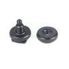NovelGoal 3/8 to 1/4 Double Hot Shoe Mounts Dual Cold Shoe Mount for Mic/Light Connection for OS-MO 360/Hero 13 and Hero Actinon Camera (Black) view 4