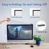 2 Pack [24 Inch 16:9 & 27 Inch 16:9] Haning Computer Privacy Screen Filters for Widescreen Monitors view 4