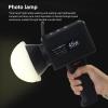 Andoer Portable COB Video Light Handheld LED Fill Light 45W 2800K-6800K Dimmable 9 Scene Lighting Effects with Handle Reflector Diffuser for Indoor Outdoor Vlog Live Streaming Photography view 4