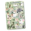 Clear Back Cover Insert for Kindle | Bookish Case Insert for E Reader | Agave Green Cardstock Insert | Booktok Stickers Case Insert | Book and Plant Lover Gifts (Kindle Basic 6") view 2
