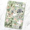 Clear Back Cover Insert for Kindle | Bookish Case Insert for E Reader | Agave Green Cardstock Insert | Booktok Stickers Case Insert | Book and Plant Lover Gifts (Kindle Basic 6") view 3
