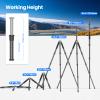 Carbon Fiber Tripod for Camera, Heavy Duty Tripod, Professional Camera Tripod Monopod with Center Column, 10-Layer Carbon Fiber Tube, WEYLLAN GX9 Max Tube Dia 40mm for DSLR Camera Telephoto Lens view 4