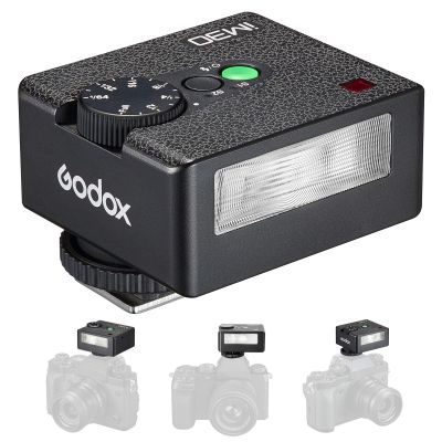 Godox iM30 Flash for Canon/Sony/Fujifilm/Nikon/Panasonic/Olympus, GN15 with 7 Levels Flash Power, S1/S2 Optical Control, GODOX iM 30 Mini Camera Flash for Sony ZV1/ZVE10 Camera, NOT for ZV-1F