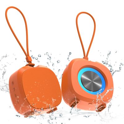 Bluetooth Speaker Portable Media Players Clear Loud Stereo Sound Deep Bass Wireless Speaker With Lights TWS IPX5 Waterproof Small Speakers Long Playtime for Home/Party/Outdoor/Beach Electronic Gadgets