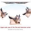 Projector Screen Manual Pull Down, Retractable Video Screen for Home Theater Office, Anti-Crease Home Theater Office Wall Mounted Ceiling Pull Down Projection 1.2 Gain Matte White(60") view 4