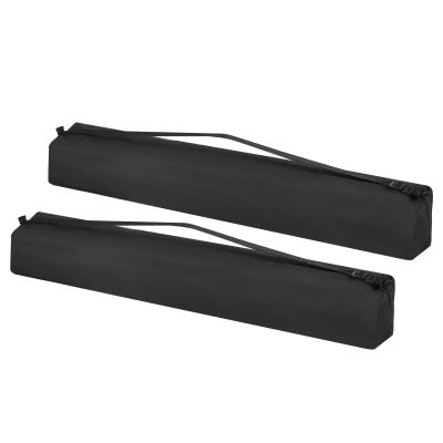 PATIKIL 32.28"x3.94" Tripod Carrying Case, 2Pack Oxford Cloth Padded Tripod Bag with Handles for Light Stands Tripod Photography Accessories, Black