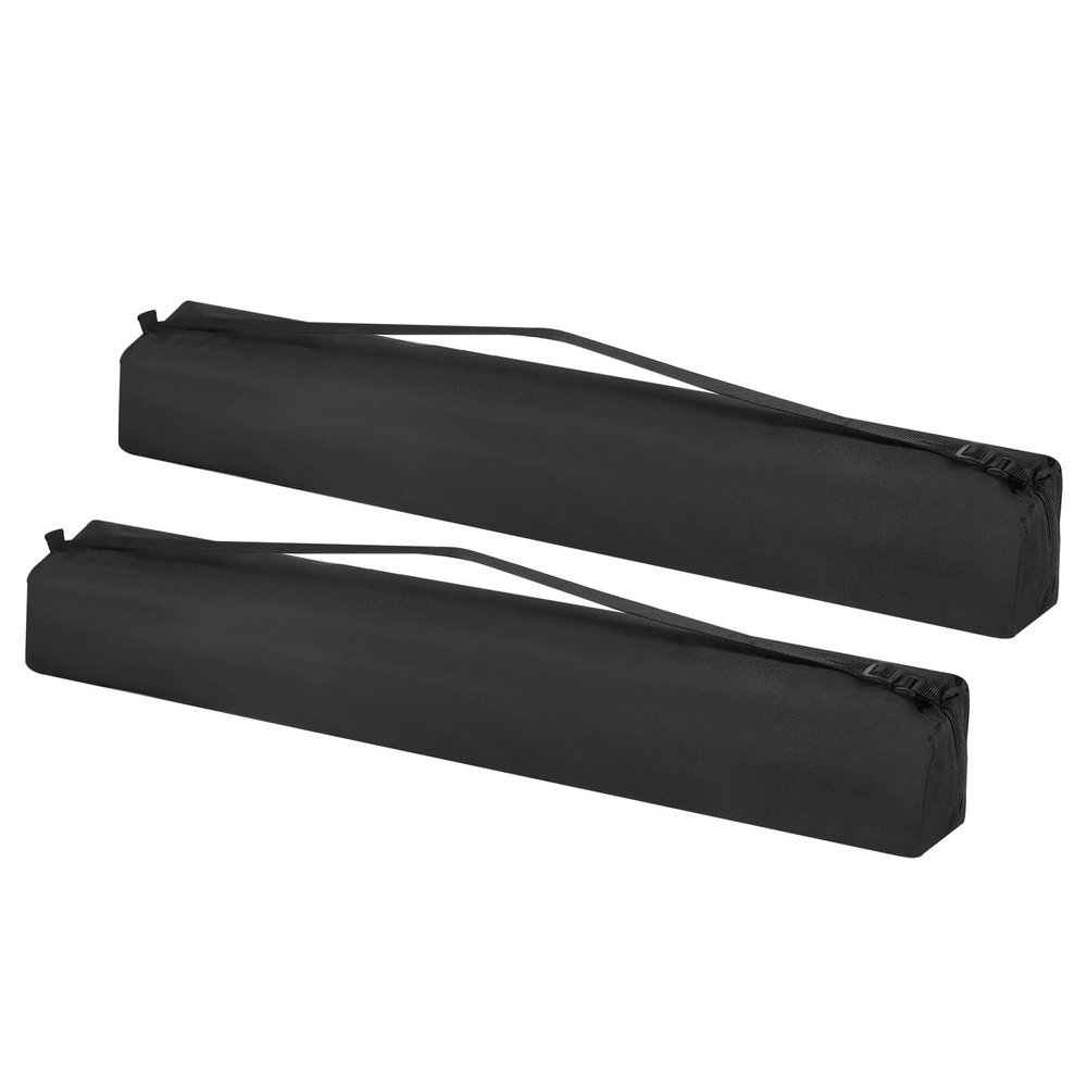 PATIKIL 32.28"x3.94" Tripod Carrying Case, 2Pack Oxford Cloth Padded Tripod Bag with Handles for Light Stands Tripod Photography Accessories, Black