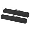 PATIKIL 32.28"x3.94" Tripod Carrying Case, 2Pack Oxford Cloth Padded Tripod Bag with Handles for Light Stands Tripod Photography Accessories, Black view 1