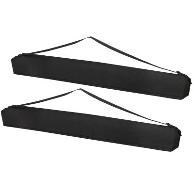 PATIKIL 2Pack Oxford Cloth Padded Tripod Bag, Black, 58.27"x6.3"x6.3" (L*W*H), Shoulder Strap and Handle, Zipper Closure, 2 Count, Solid, Casual, Tripod Case, Tripod-and-Monopod-Cases