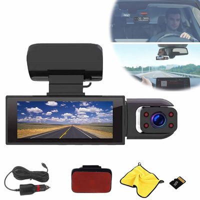 Cardvr Video Dashcam, Dashcam Front and Rear Camera, Camara para Carro Que Grabe 24 Horas, Wireless Hd Night Vision Dash Camera for Cars Front Inside (Before+After, WiFi)
