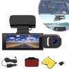Cardvr Video Dashcam, Dashcam Front and Rear Camera, Camara para Carro Que Grabe 24 Horas, Wireless Hd Night Vision Dash Camera for Cars Front Inside (Before+After, WiFi) view 1