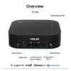 ASUS NUC 14 Pro AI Microsoft Copilot+ AI PC with Intel Series 2 Core Ultra 7 258V, 32GB LPDDR5x RAM, 1TB NVMe SSD, Thunderbolt 4, WiFi 7, Win 11 Pro, Voice Command, Toolless Chassis Access, Mini PC view 3
