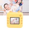 Instant Camera, Instant Print Digital Camera, 48MP 1080P 2.4 Inch Screen Supports Digital Zoom Kids Digital Selfie Camera Toy (Yellow) view 2