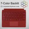 Zoof Type Cover for Microsoft Surface Pro 13 inch, Compatible with Surface Pro 13"(11th Edition) / Pro 11 / Pro 10 / Pro 9 / Pro 8 / Pro X, Portable Slim Bluetooch Keyboard with Touchpad, Pen Holder view 4