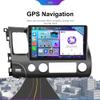 4G+64G Android 13.0 Carplay Car Stereo Radio Compatible for Honda Civic 2006-2011, 4GB (RAM)+64GB (ROM) for CarPlay Wireless Android Auto Backup Camera WiFi GPS Navigation Bluetooth FM view 4