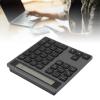 Wisoqu External 34 Keys Keyboard, 5.0 Numeric Keypad with Comfortable Typing Experience, Lightweight and Portable, 10m Working Distance, for OS X, ABS Material, 2 x AAA Batteries view 4
