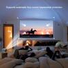 Video Projector, 1080P BT 5.2 2GB RAM 16GB ROM, LED Light Source Long Lifespan for 13, Airplay MiraCast Screen Mirroring, Fidelity Display, ABS Material (US Plug) view 4