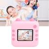 Instant Camera, Instant Print Digital Camera, 48MP 1080P 2.4 Inch Screen Supports Digital Zoom Kids Digital Selfie Camera Toy (Pink) view 4