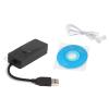 Dual RJ11 Ports USB 2.0 Fax Modem, 56K External Hardware Dial Up Modem for Win 7/8/10 view 2