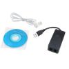 Dual RJ11 Ports USB 2.0 Fax Modem, 56K External Hardware Dial Up Modem for Win 7/8/10 view 3