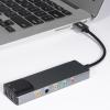 USB to RJ45 External Sound Card, 5.1 Channels+Fiber SPDIF Output, Supports AES/EBU, IEC60958, S/PDIF view 2