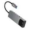 USB to RJ45 External Sound Card, 5.1 Channels+Fiber SPDIF Output, Supports AES/EBU, IEC60958, S/PDIF view 3