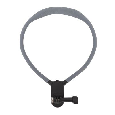 ciciglow Neck Mount for Action 5 Pro, Camera POV Necklace Mount with 3 Claw Adapter Base for Go 3S, Silicone Necklace Holder for 3, Adjustable Angle for Horizontal Vertical