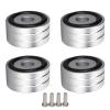 40x20mm Speaker Spikes, 4pcs SP4010 Speaker Isolation Spike Stand Foot, High Hardness and Density, Absorb Vibration, Improve Sound Clarity, Aluminum Alloy Round Ring for DACs, view 1