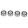 40x20mm Speaker Spikes, 4pcs SP4010 Speaker Isolation Spike Stand Foot, High Hardness and Density, Absorb Vibration, Improve Sound Clarity, Aluminum Alloy Round Ring for DACs, view 3