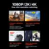 4K Thumb Action Camera, Miniature 4K Motion Camera Sport Camera with Rotating Lens 180, Memory Card Expandable to 256GB, for Cycling, Hiking, Sports view 2