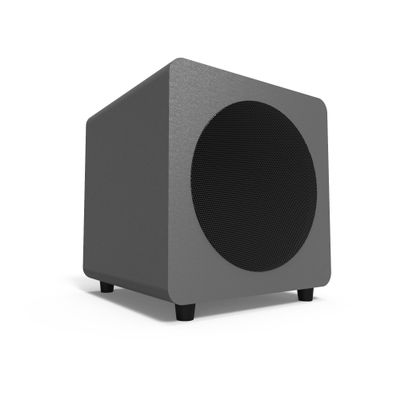 Kanto SUB8VMG Sealed Powered Subwoofer | 300W Peak Power | 8" Woofer | Matte Grey
