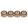 40x20mm Speaker Spikes, 4pcs SP4010 Speaker Isolation Spike Stand Foot, High Hardness and Density, Absorb Vibration, Improve Sound Clarity, Aluminum Alloy Round Ring for DACs, view 3