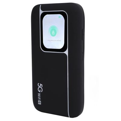 5G Modem Wire Less Router, 5G Portable WiFi6 Mobile Hotspot, Portable Wi - Fi Device for Travel, Ultra High Speed Mobile Hotspot Device with SIM Slot, Support 16 Devices, 7100mAh