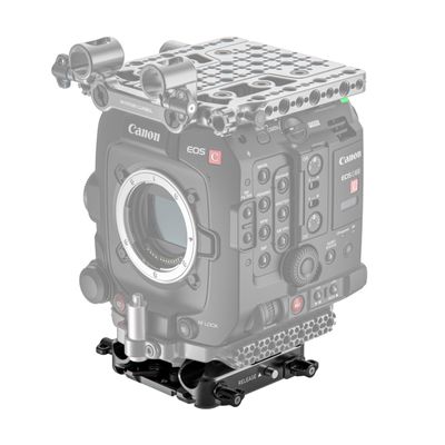 Wooden Camera ARCA Base Plate Comaptible for Canon EOS C80, C400