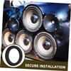 Beatifufu Vehicle Car Speaker Mount Bracket for Tweeter Subwoofer Spacer Ring Car Stereo System Enhancement view 2