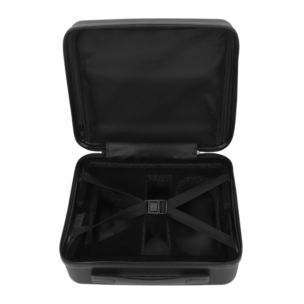Diydeg Portable Satellite Carry Bag, Dust Proof Hard Shell Case with Shock Absorption Foam Interior, Easy to Carry, Outdoor Travel Bag for Camping and RV Trips